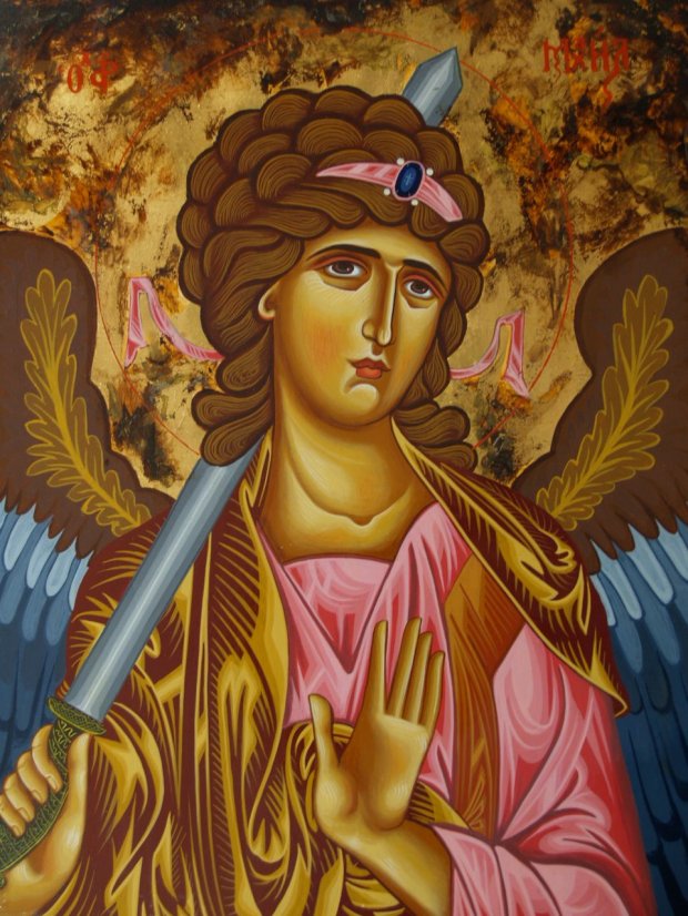  Αρχάγγελος Μιχαήλ - Λυδία Γουριώτη© (lydiagourioti-iconography.blogspot.com