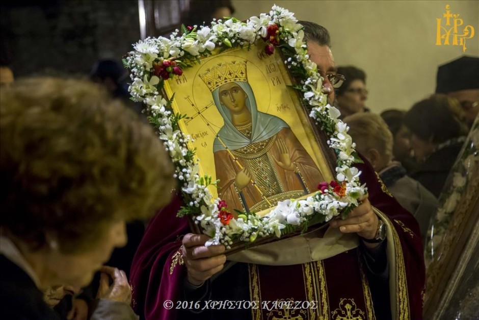 Εσπερινός και Αγρυπνία της Αγίας Θεοδώρας12